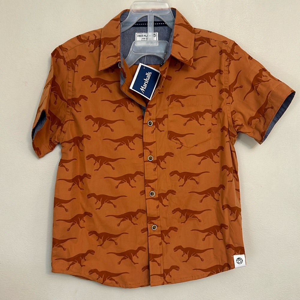 Boy size 5 button down shirt